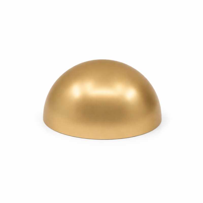 Tapa para tarro esférico de plástico dorado, 30 ml