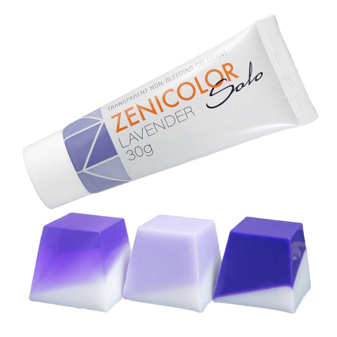 Colorante para base de jabón de glicerina, ZENICOLOR SOLO, Lavender, 30 g