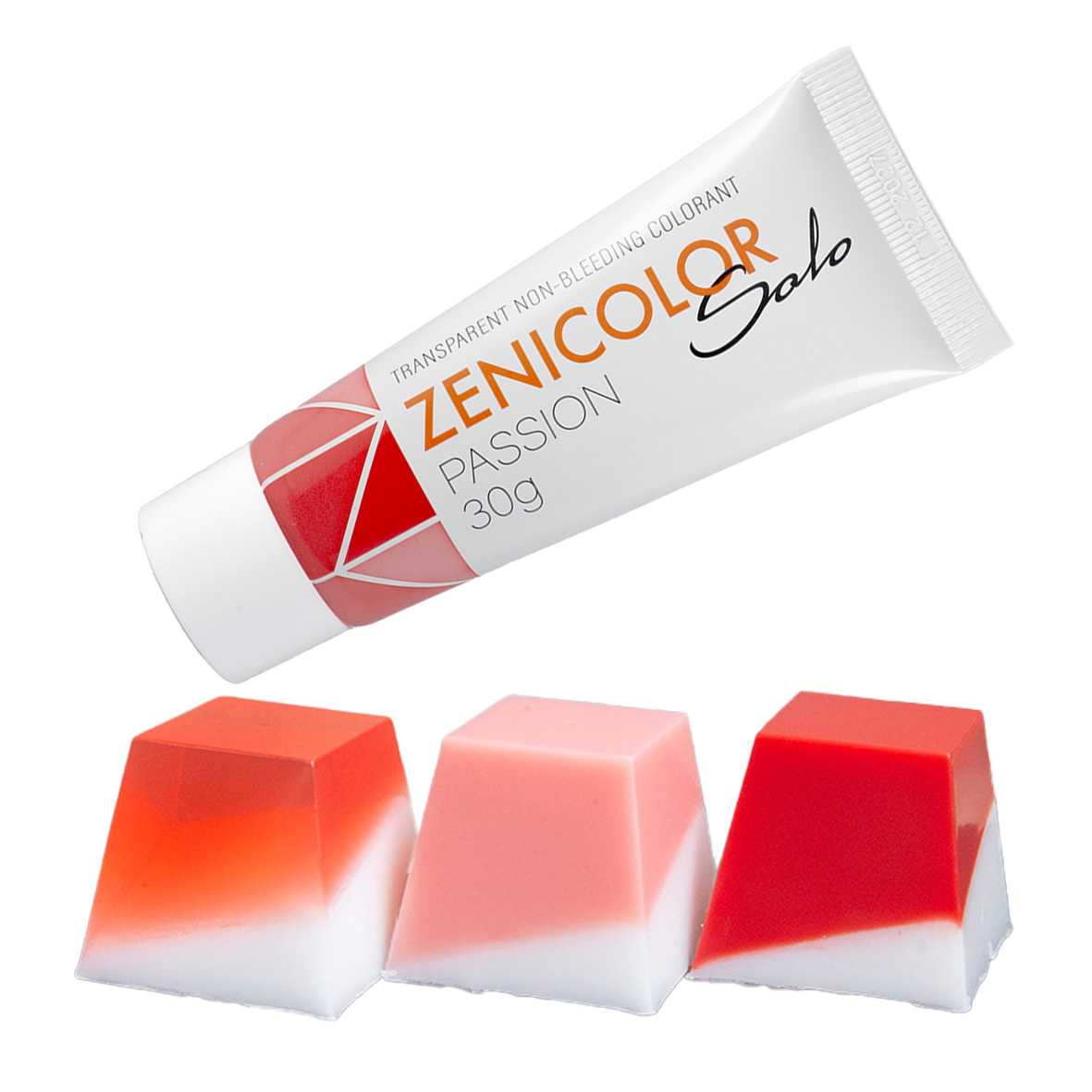 Colorante para base de jabón Melt & Pour, ZENICOLOR SOLO, Passion, 30 g
