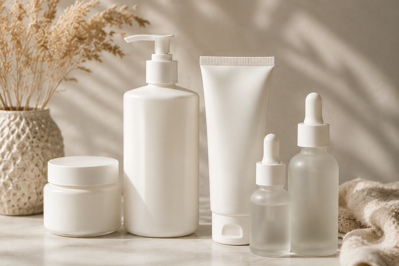 Resumen de envases adecuados según el tipo de producto cosmético